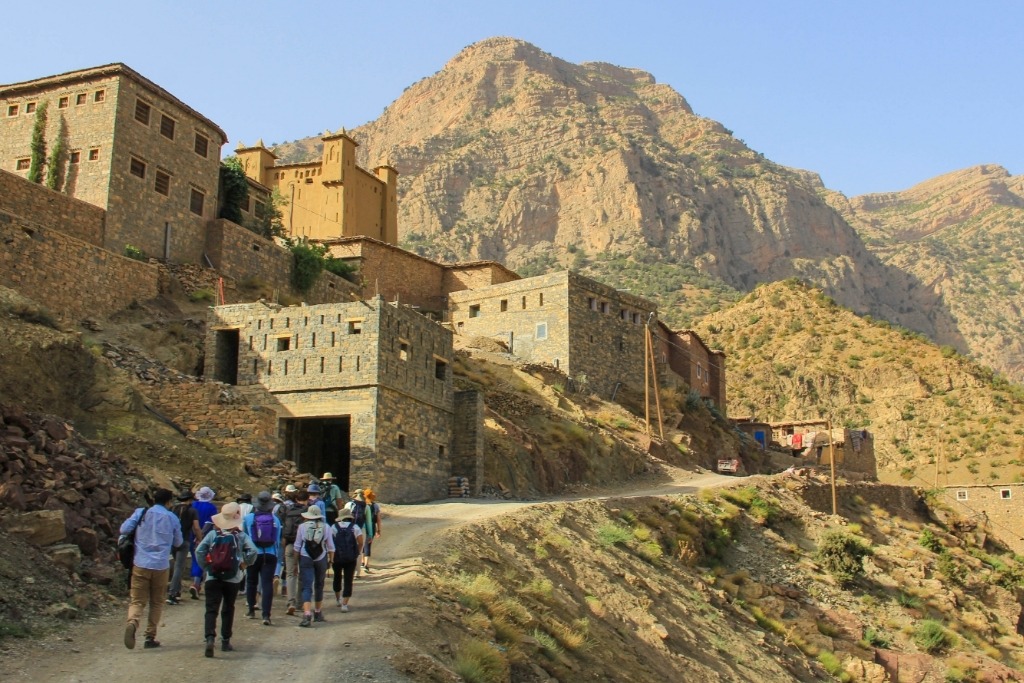 group-of-students-trekking-morocco