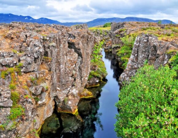 river in icelandic park